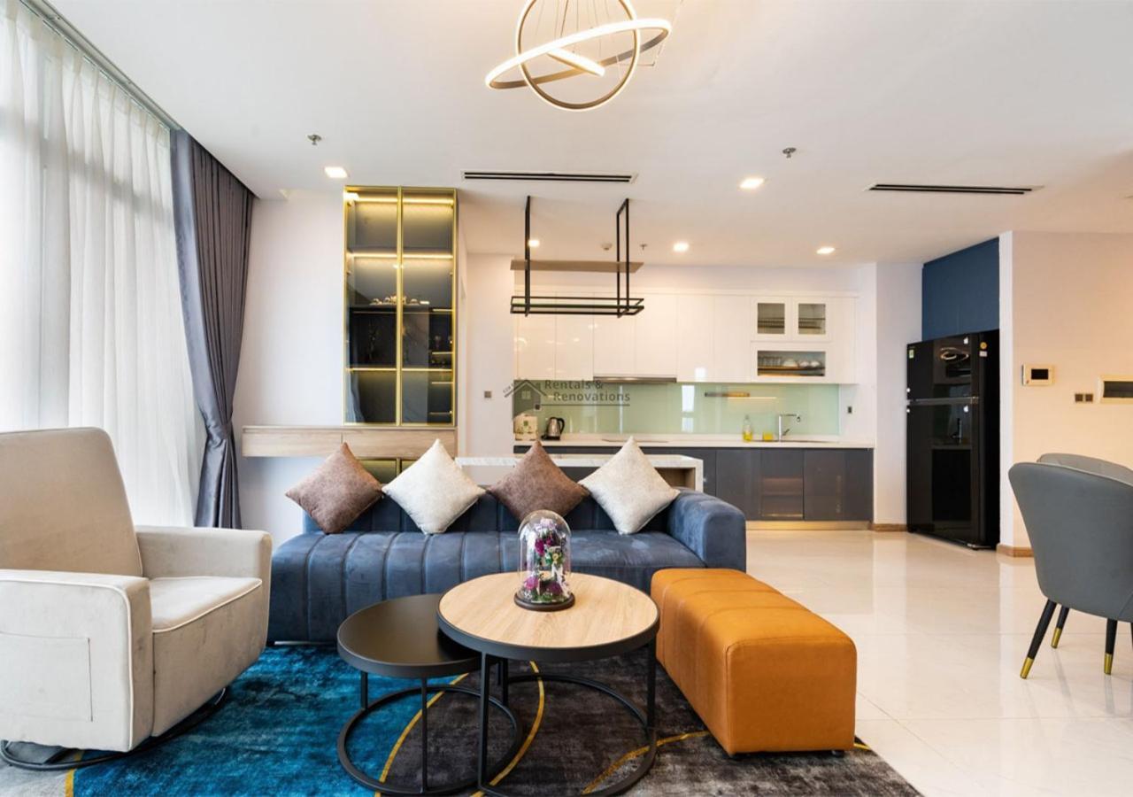 The Vinhomes Central Park Apartments - The Buildings Surrounding Landmark 81 Ho Si Minh-város Kültér fotó