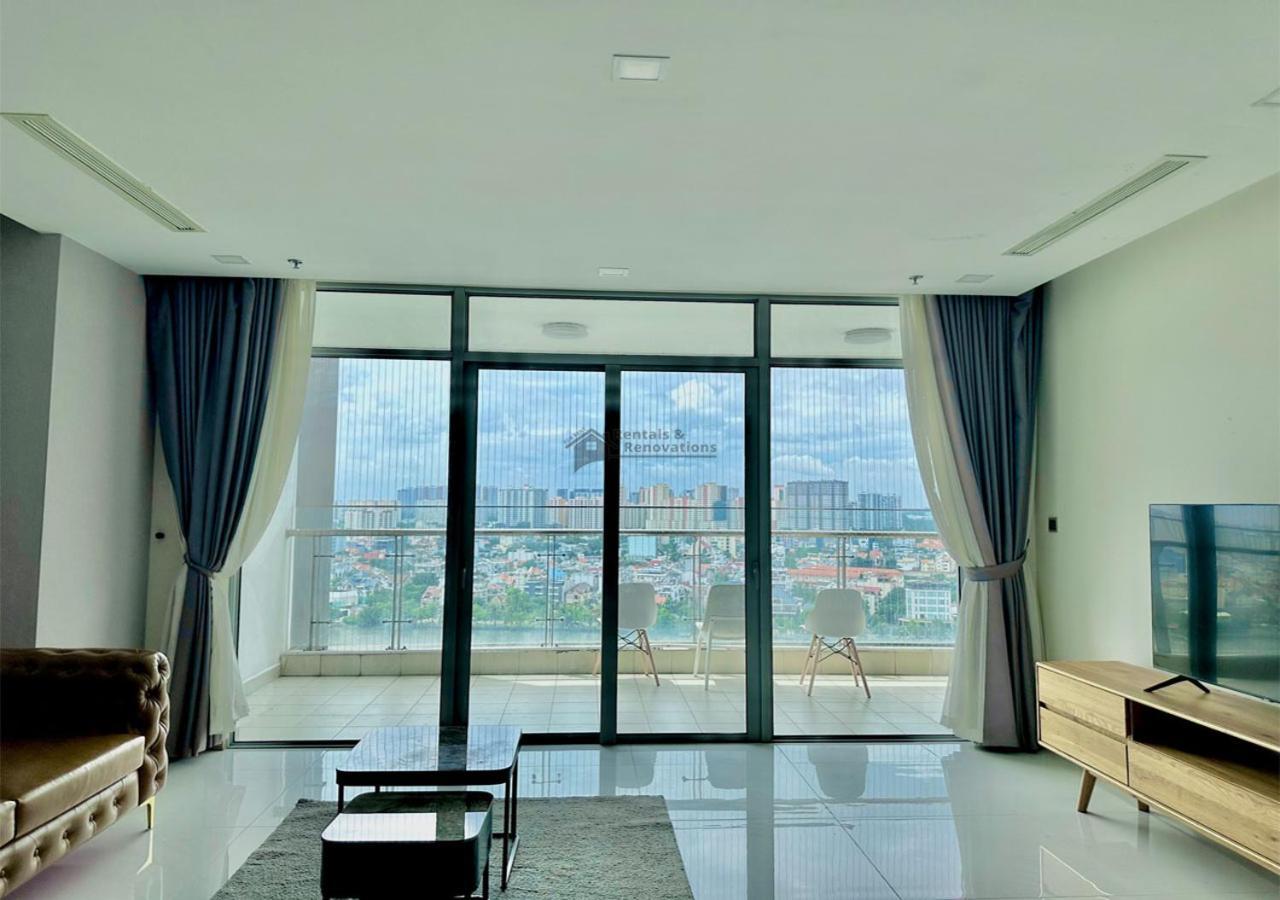 The Vinhomes Central Park Apartments - The Buildings Surrounding Landmark 81 Ho Si Minh-város Kültér fotó