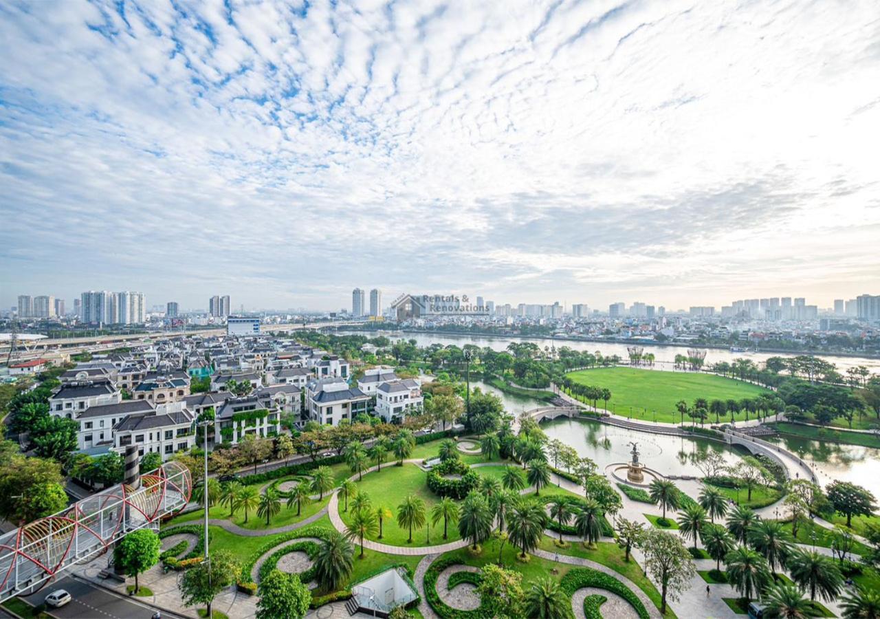 The Vinhomes Central Park Apartments - The Buildings Surrounding Landmark 81 Ho Si Minh-város Kültér fotó