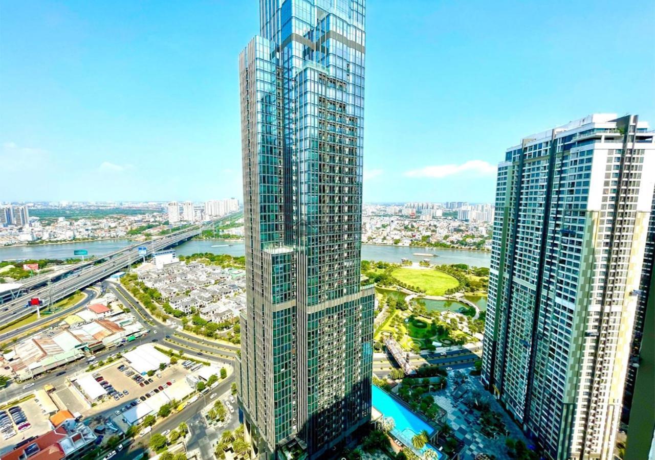 The Vinhomes Central Park Apartments - The Buildings Surrounding Landmark 81 Ho Si Minh-város Kültér fotó