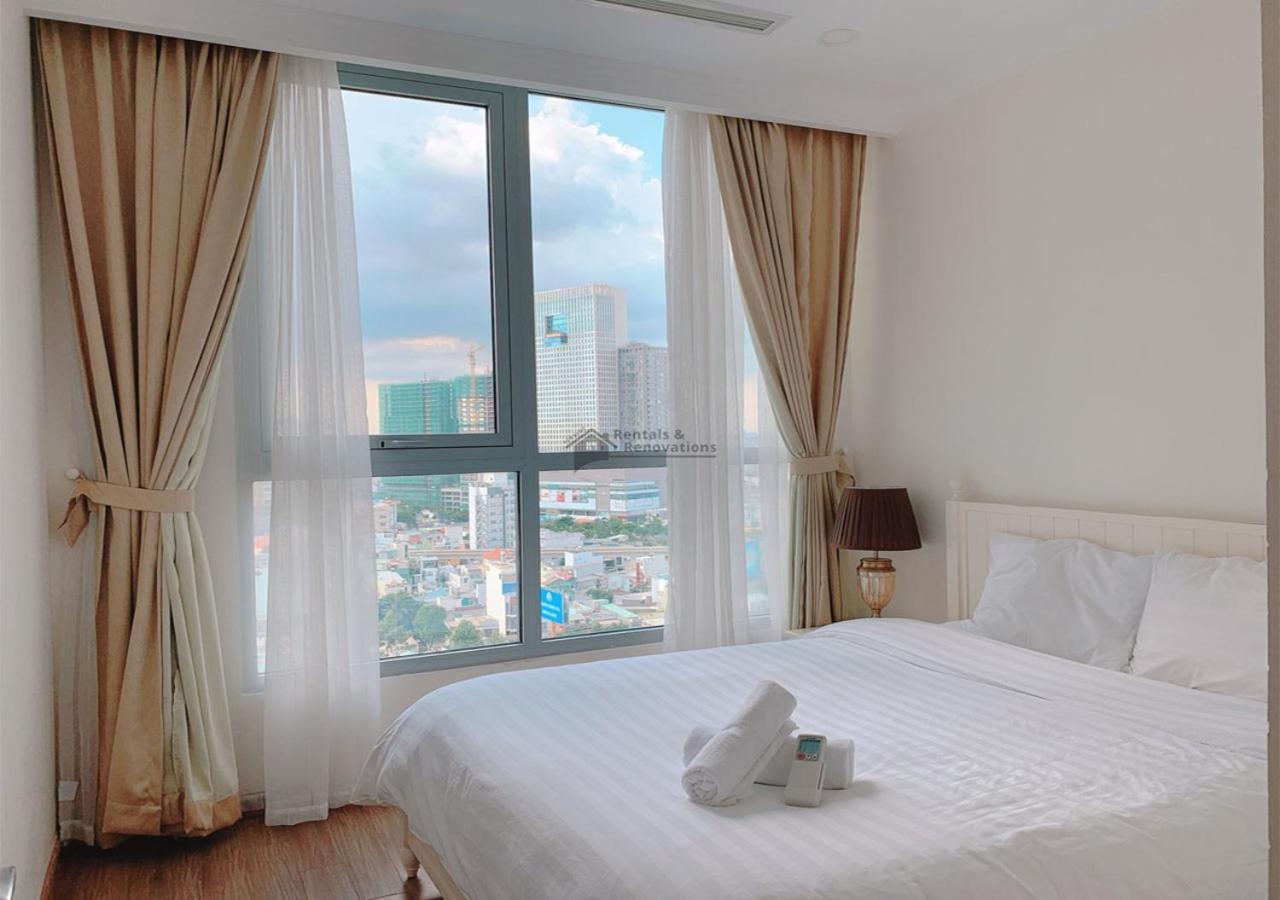 The Vinhomes Central Park Apartments - The Buildings Surrounding Landmark 81 Ho Si Minh-város Kültér fotó